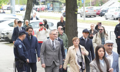 Delije poslale snažnu poruku: Transparent podrške za Aleksandra Ivanovića Čaku na Marakani