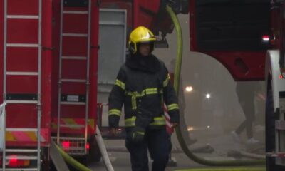 Gust dim iznad Novog Sada: Požar tokom noći uznemirio građane – požar u Novom Sadu