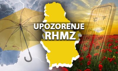 Olujni vetar u Banatu i Podunavlju: Evo gde se očekuju pljuskovi i vrućine do 36 stepeni