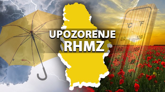 Olujni vetar u Banatu i Podunavlju: Evo gde se očekuju pljuskovi i vrućine do 36 stepeni