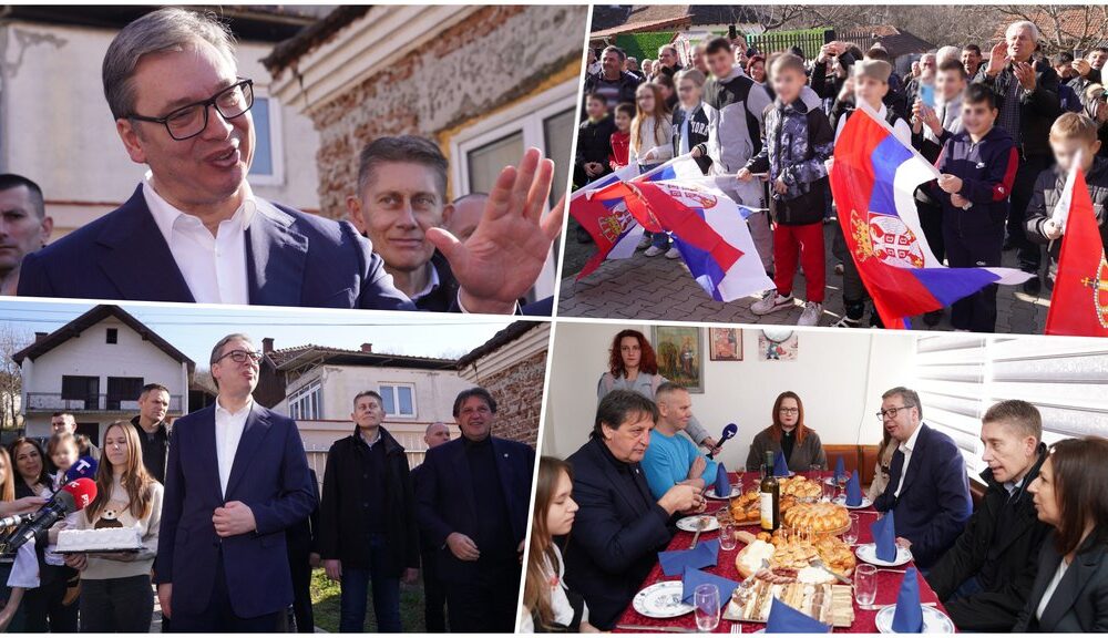 Predsednik Aleksandar Vučić najavio pomoć oko zaposlenja tokom posete Brusu – potez Vučića u Brusu