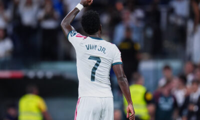 Prvi gol Vinicijusa za Real Madrid u novom ugovoru: Slavlje na Santjago Bernabeuu – Vinicijus Žunior Real Madrid gol