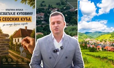 Opština Inđija dodeljuje 7,5 miliona dinara za kupovinu kuća na selu – podrška mladima za kupovinu kuće na selu