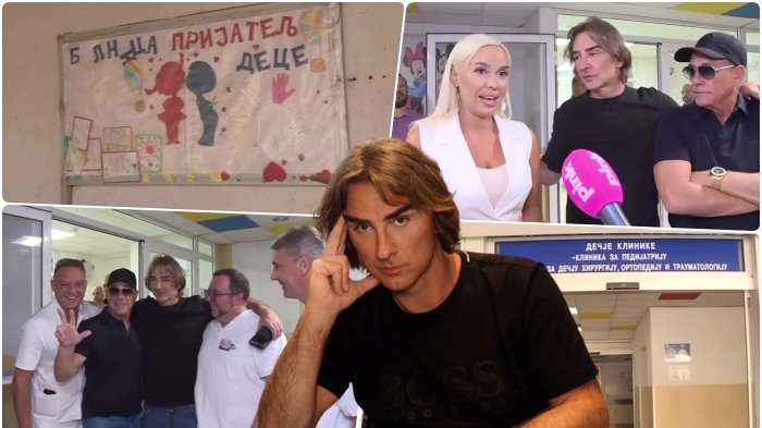 Žan Klod Van Dam i Željko Mitrović doneli radost deci u Nišu