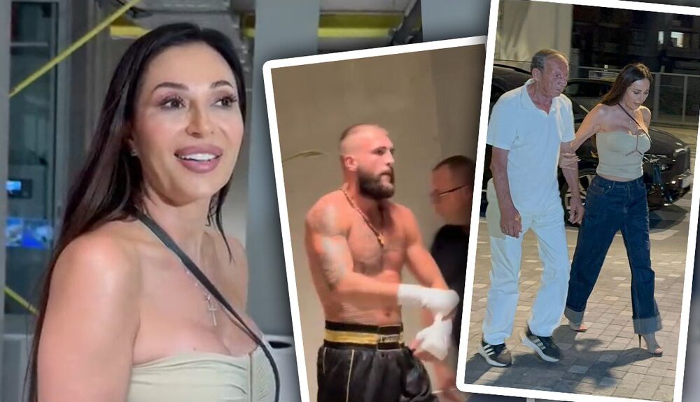 EMOCIJE NA TRIBINAMA U BEOGRADU: Ceca Ražnatović stigla sa ocem da podrži sina Veljka na boks meču (FOTO) – Ceca Ražnatović boks meč