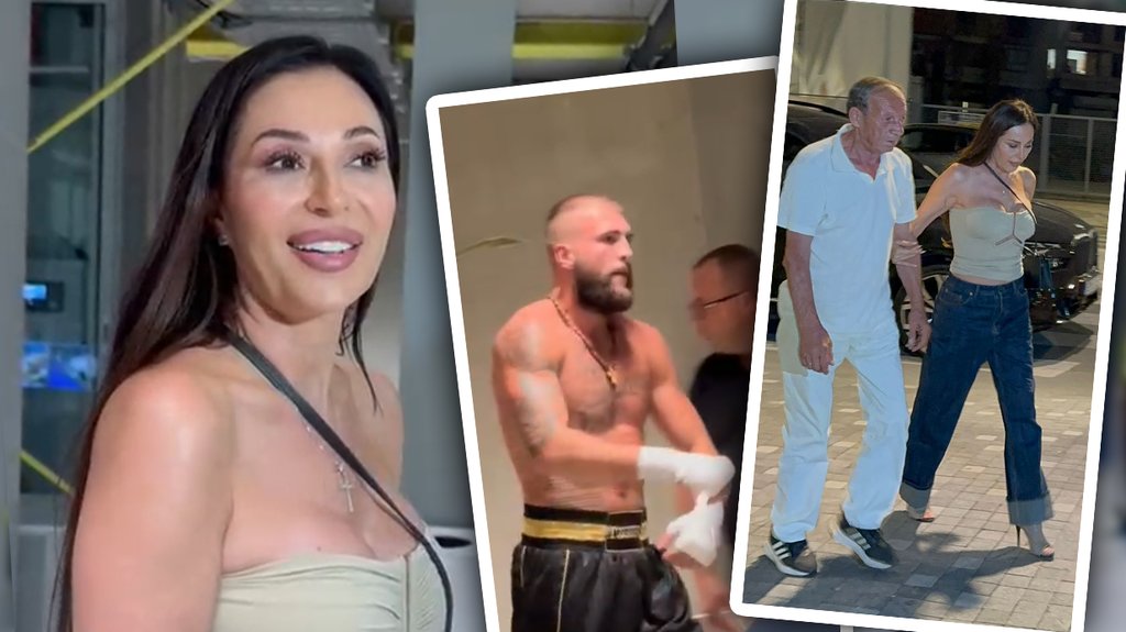 EMOCIJE NA TRIBINAMA U BEOGRADU: Ceca Ražnatović stigla sa ocem da podrži sina Veljka na boks meču (FOTO) – Ceca Ražnatović boks meč