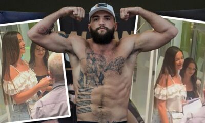 SVE OČI SU BILE NA NJOJ: Bogdana Ražnatović stigla među prvima na meč podrške suprugu Veljku (FOTO) – Balkan Boxing 11