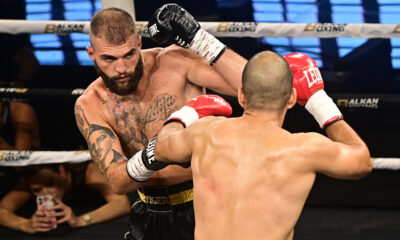 Veljko Ražnatović nokautirao Brita u prvoj rundi: Slavlje uz “Kaljinku” obeležilo veče – Veljko Ražnatović Balkan Boxing