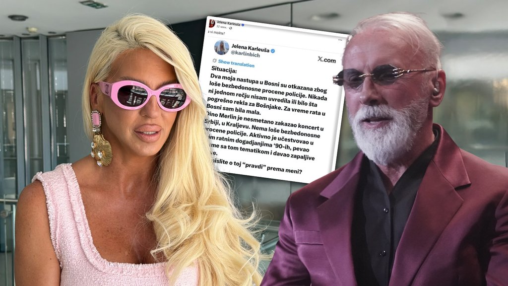 KARLEUŠA OTVARA PITANJE O KONCERTIMA: Jelena Karleuša uporedila svoje otkazane nastupe sa Merlinovim dolaskom u Srbiju (FOTO) – dolazak Dina Merlina u Srbiju
