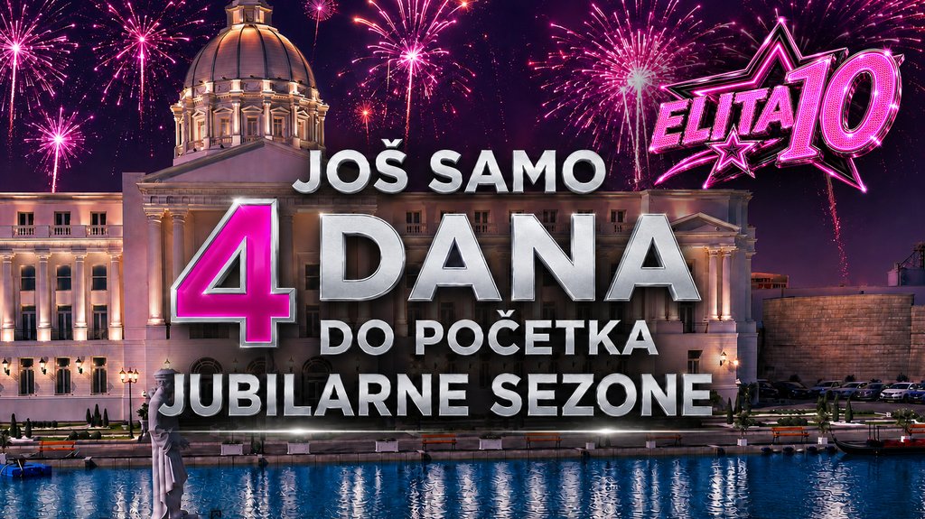 Elita 10 stiže na TV Pink: Spektakl počinje za četiri dana – Elita 10 na TV Pink