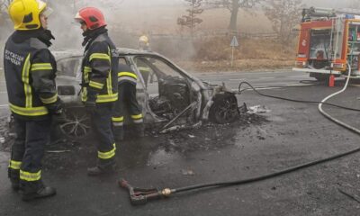 Požar zahvatio automobil u Novom Sadu: Brza intervencija sprečila veće posledice – požar na automobilu u Novom Sadu