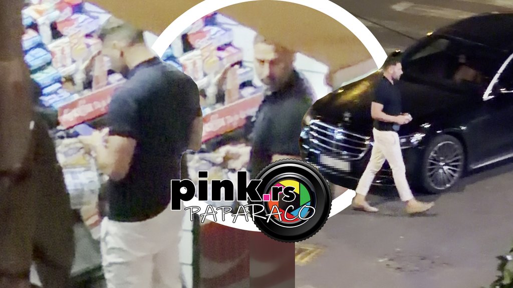 PAPARACO U GLUVO DOBA NOĆI: Duško Tošić usnimljen tokom brze kupovine u Beogradu (FOTO) – paparaco snimak Duška Tošića