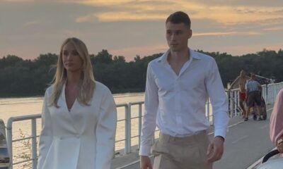 PORODIČNI TRENUTAK KOJI JE PRIVUKAO PAŽNJU: Mario Nakić na slavlju sa suprugom i sinom Aleksandre Prijović (FOTO)