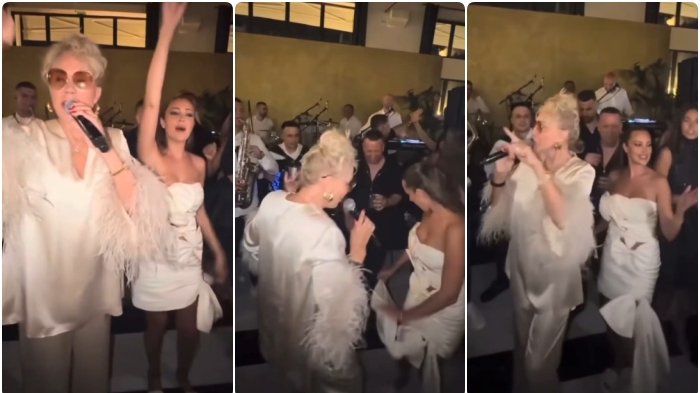 KAKAV PROVOD U PORODICI ŽIVOJINOVIĆ: Aleksandra Prijović i Lepa Brena zapalile slavlje na Arijinom krštenju (FOTO) – krštenje Arije Živojinović