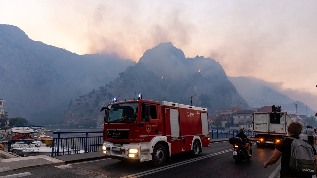 Požar na Suvoj planini: 170 spasilaca i vazdušna podrška u akciji