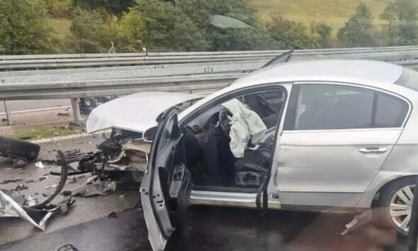 Teška nesreća na putu Novi Pazar–Raška: Vozilo udarilo u zaustavljen automobil