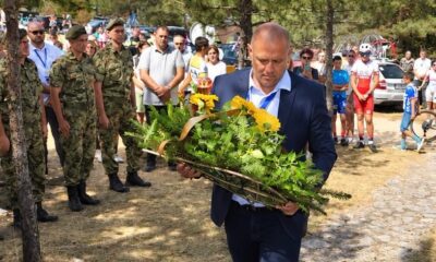 Vladimir Kuvalja položio cveće na Divčibarama, odana počast stradalim vojnicima