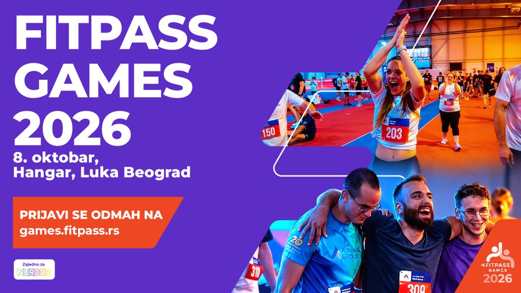 Fitpass Games 2026: Kolege zamenile kancelariju sportskim terenom u Beogradu