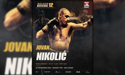 Jovan Nikolić ponovo u ringu na Balkan Boxing 12 u Novom Pazaru – Jovan Nikolić Balkan Boxing
