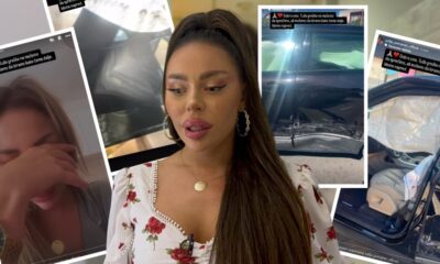 ZNACI ZABRINUTOSTI NA INSTAGRAMU: Sofija Janićijević objavila slike oštećenog automobila, pratioci ostali u nedoumici (FOTO) – Sofija Janićijević udes