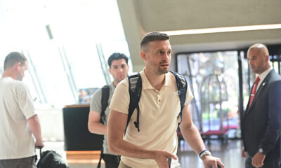 The Serbian national basketball team gathered for the upcoming matches that await them in the World Cup qualification windows. Kosarkaska reprezentacija Srbije okupila se za predstojece utakmice koje ih ucekuju u prozorima za plasman na Svetsko prvenstvo.