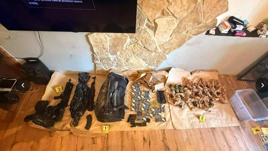 Specijalni bunker u Beogradu otkriven: Policija pronašla oružje i municiju
