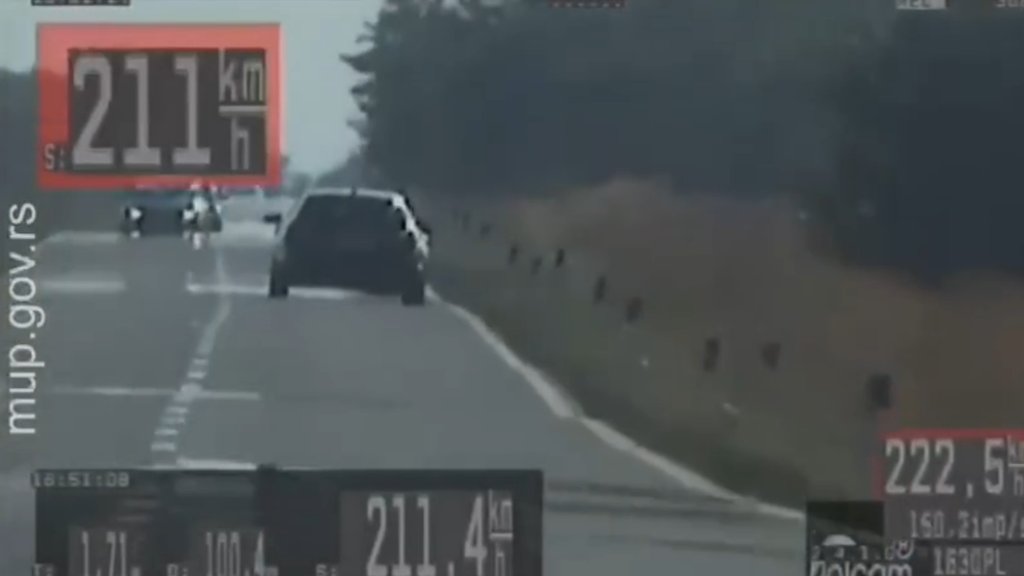 Presretači otkrili nasilničke vozače: BMW na 211, Suzuki na 185 km/h – nasilnička vožnja