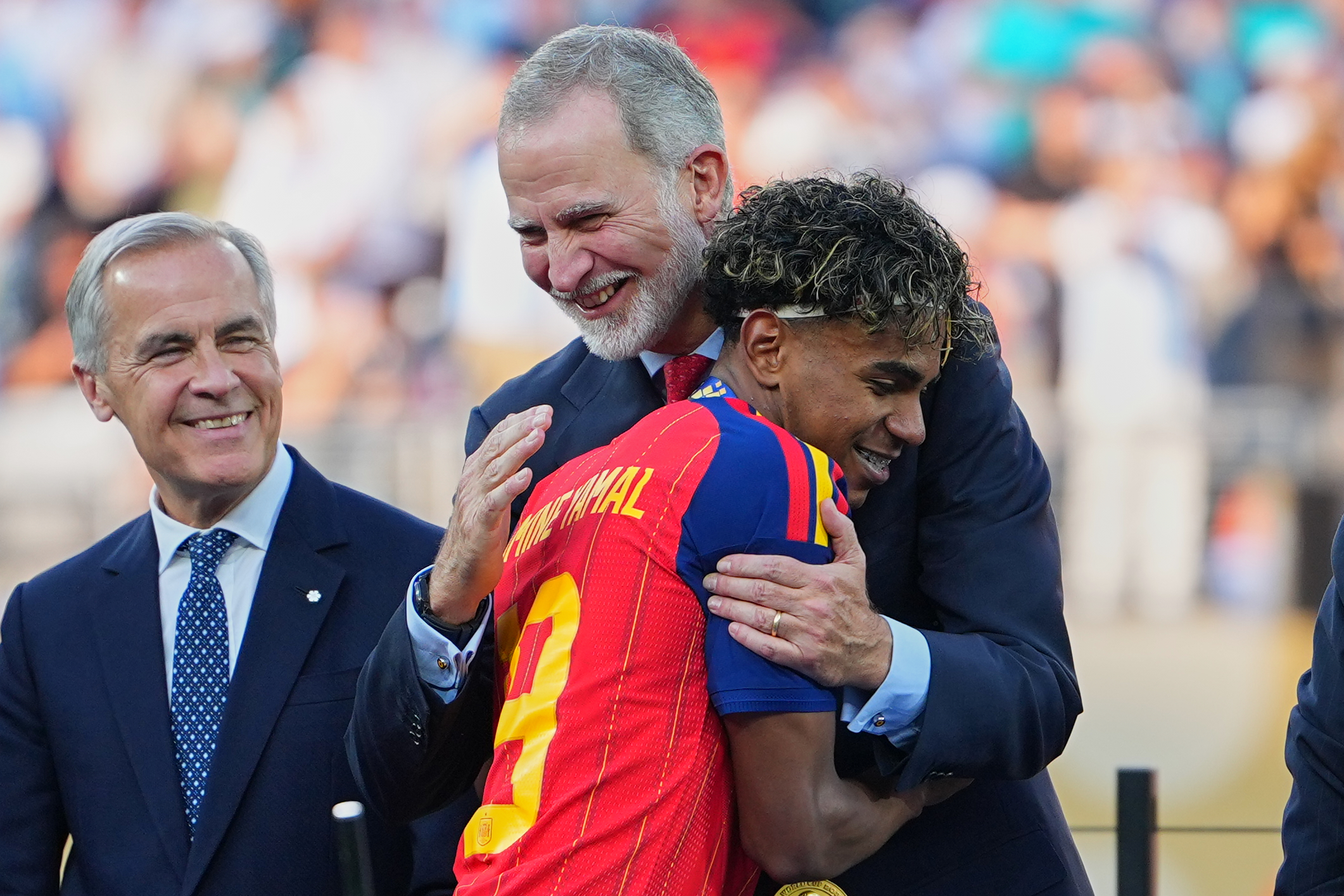 Kralj Felipe VI i sportske zvezde na Gran priju Španije u Madridu – Kralj Felipe VI Gran pri Španije