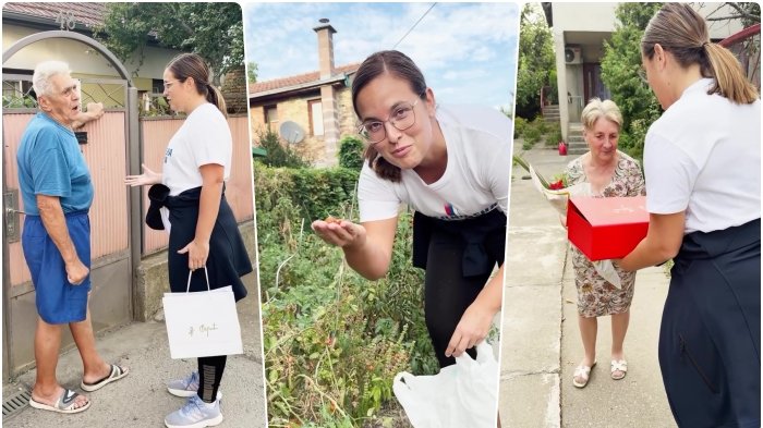 Sara Pavkov obišla građane Novog Sada i istakla važnost zajedništva – Sarina poseta Novom Sadu