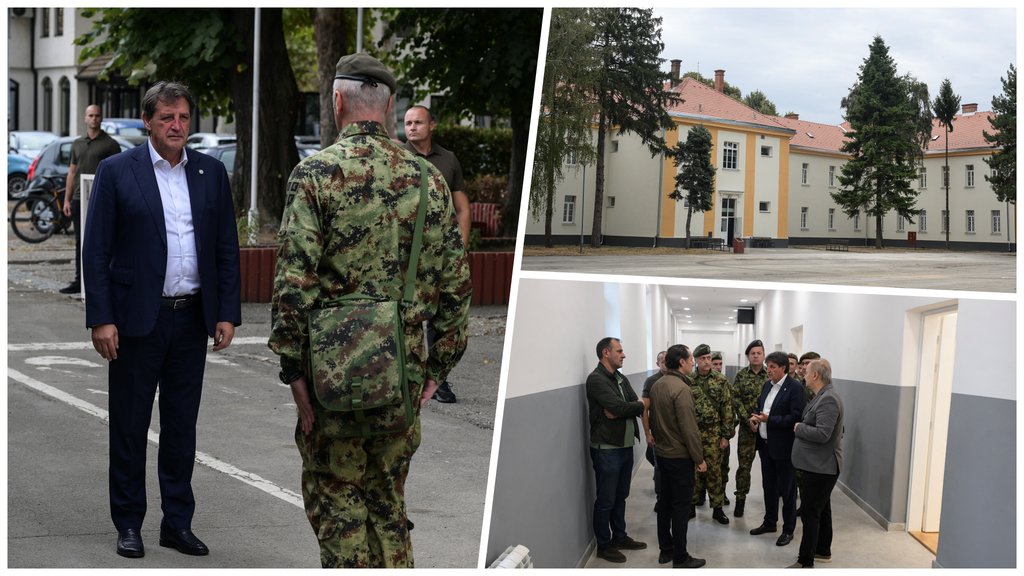Rekonstruisan objekat za vojnike u Šapcu: Gašić istakao značaj boljih uslova