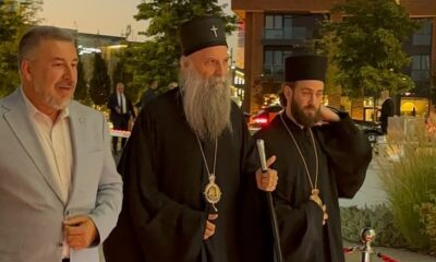 MEĐU PRVIMA NA SVEČANOSTI U BEOGRADU: Patrijarh Porfirije stigao ranije i pozdravio goste (FOTO) – patrijarh Porfirije Beograd