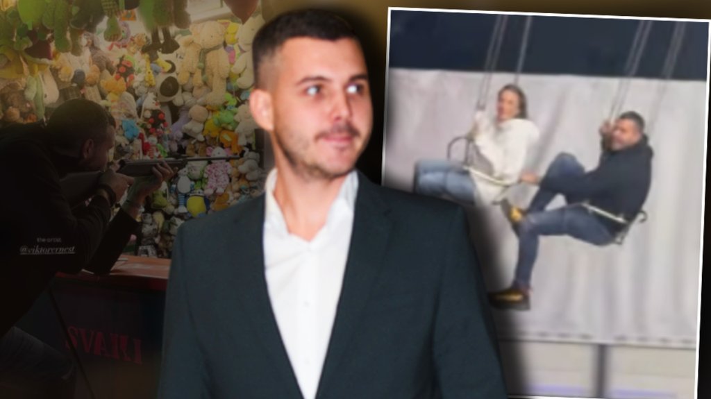 NEOBIČAN IZLAZAK VAN LUKSUZA: Viktor Živojinović i Aleksandra Gašić na šabačkom vašaru, uživali u ringišpilu i igrama (FOTO) – šabački vašar