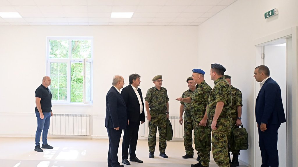 Rekonstruisan objekat u kasarni Topčider: Novi standard za vojnike na služenju vojnog roka