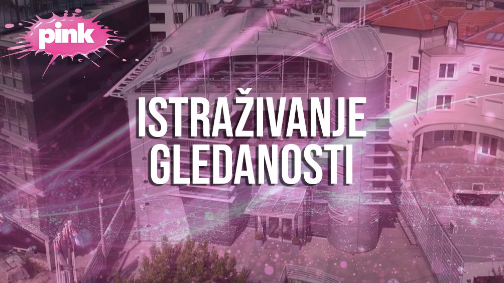 Ružičasta televizija najgledanija među komercijalnim stanicama u Srbiji
