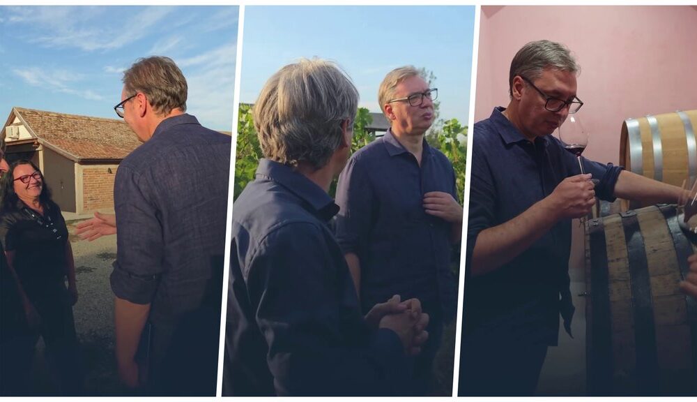 Predsednik Vučić završio obilazak Podunavskog okruga posetom porodici Madžić