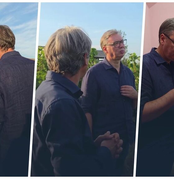 Predsednik Vučić završio obilazak Podunavskog okruga posetom porodici Madžić