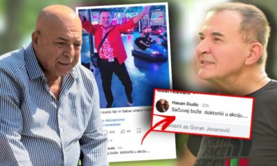 KOMENTAR SA FEJSBUKA ZBUNIO FANOVE: Hasan Dudić objasnio šta se dogodilo ispod snimka Mitra Mirića (FOTO)