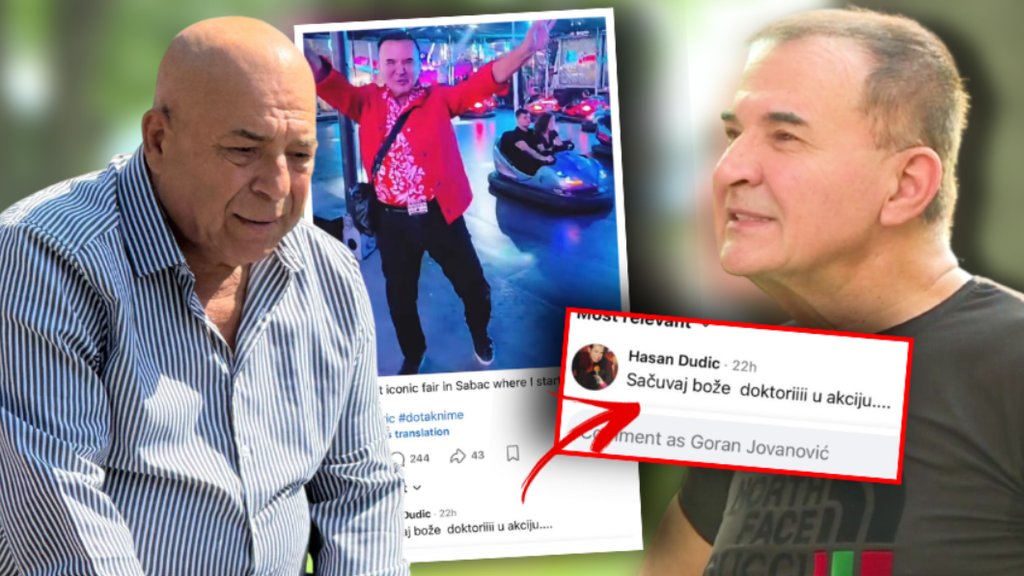 KOMENTAR SA FEJSBUKA ZBUNIO FANOVE: Hasan Dudić objasnio šta se dogodilo ispod snimka Mitra Mirića (FOTO)