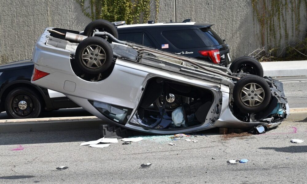 accident, car, damage, car wallpapers, danger, 911