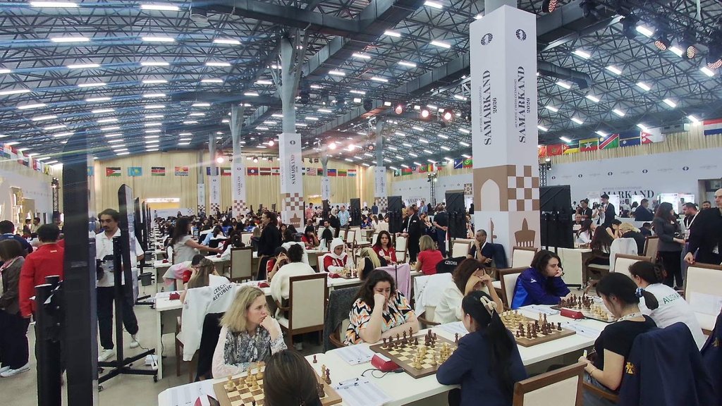 Šahovska reprezentacija Srbije ubedljiva protiv Kazahstana u Samarkandu – Srbija protiv Kazahstana