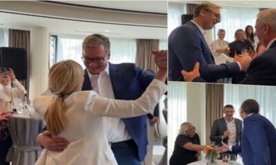 Aleksandar Vučić organizovao koktel povodom završetka mandata u Predsedništvu – koktel u Predsedništvu
