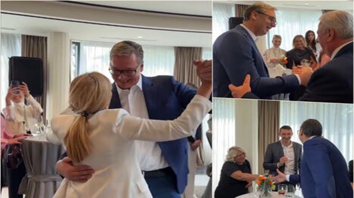 Aleksandar Vučić organizovao koktel povodom završetka mandata u Predsedništvu – koktel u Predsedništvu