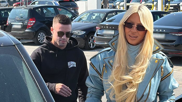SUSRETI KOJI PRIVLAČE PAŽNJU: Jelena Karleuša u društvu misterioznog muškarca na aerodromu u Beogradu (FOTO) (VIDEO) – paparaco fotografije sa aerodroma u Beogradu