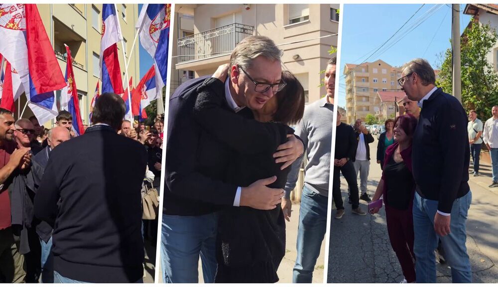 Aleksandar Vučić dočekan ovacijama i trobojkama u Požarevcu nakon predaje dužnosti – Vučić u Požarevcu