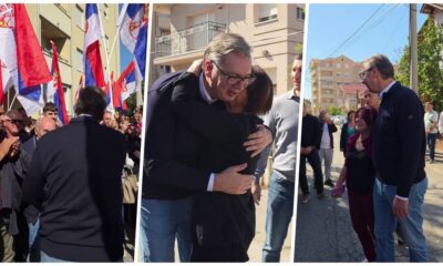 Aleksandar Vučić dočekan ovacijama i trobojkama u Požarevcu nakon predaje dužnosti – Vučić u Požarevcu