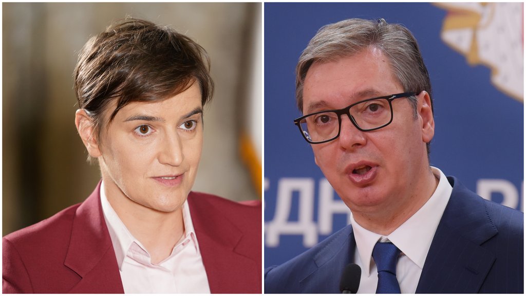 Ana Brnabić preuzima dužnost predsednika Republike Srbije od Aleksandra Vučića