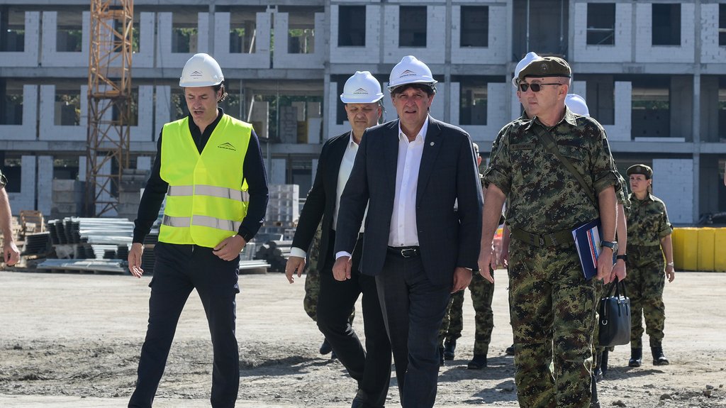 Ministar Gašić obišao radove: Nova zgrada za Ministarstvo odbrane i Generalštab u Beogradu – nova zgrada Ministarstva odbrane