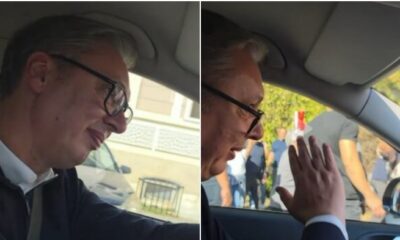 Aleksandar Vučić sam vozi kroz Srbiju, građani iznenađeni njegovim potezom