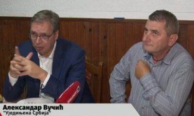 Aleksandar Vučić posetio Rudnu Glavu i razgovarao sa građanima o infrastrukturnim ulaganjima – poseta Aleksandra Vučića Rudnoj Glavi