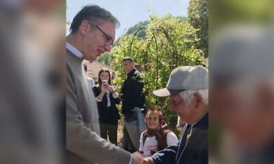 Aleksandar Vučić posetio Donju Kamenicu i razgovarao sa najstarijim meštaninom – Aleksandar Vučić Donja Kamenica